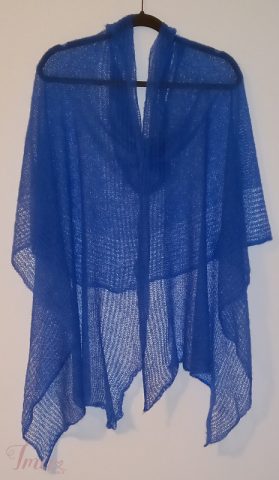 imusau.lt | listing mėlynas megztas moherio šalikas